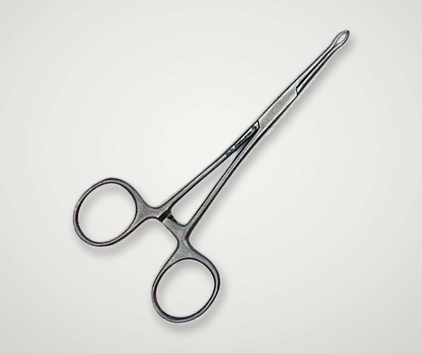 Pinça Dissecção do Deferente 12cm, vista de frente