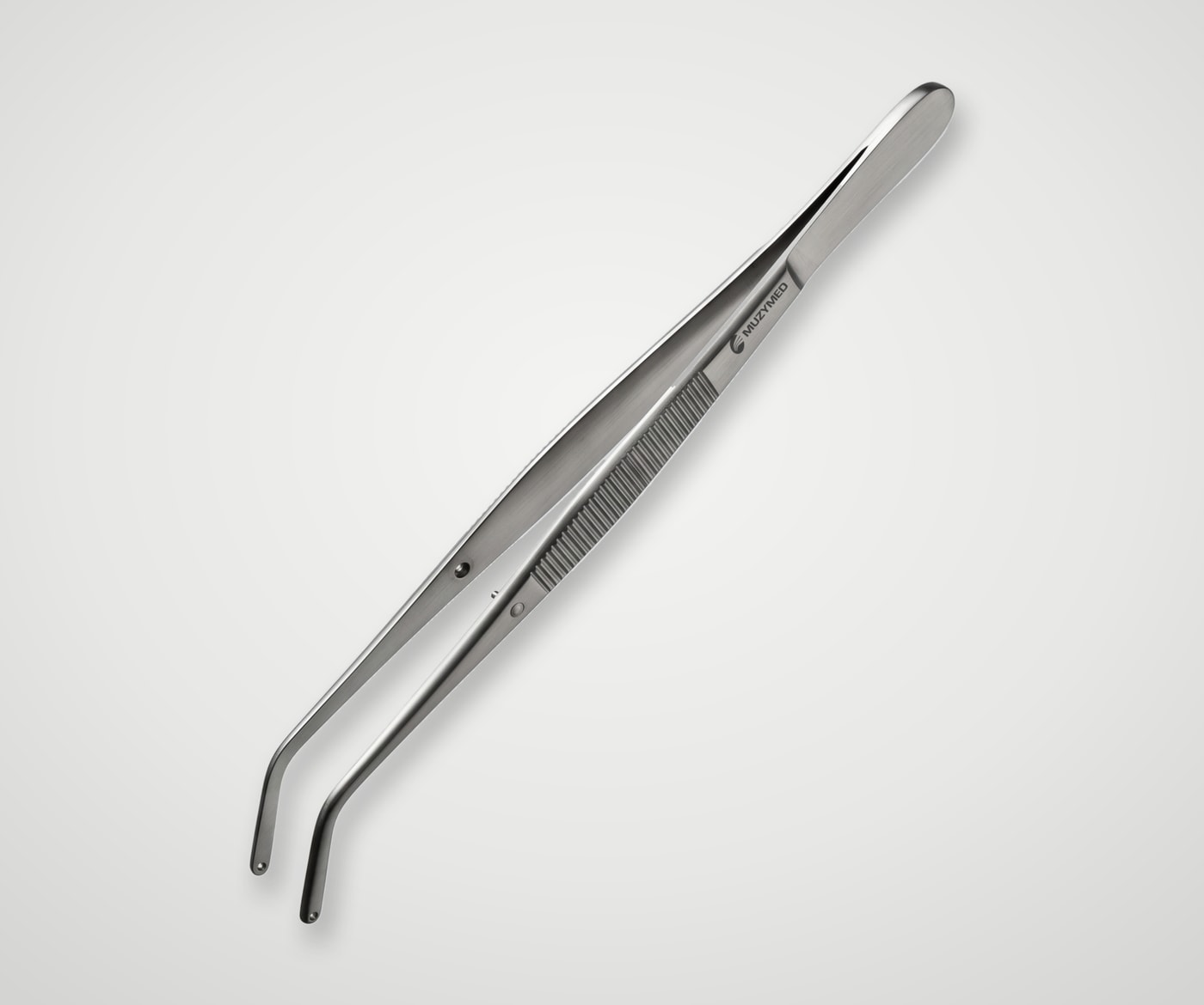 Pinça Corn para Suturas 15cm, vista de frente